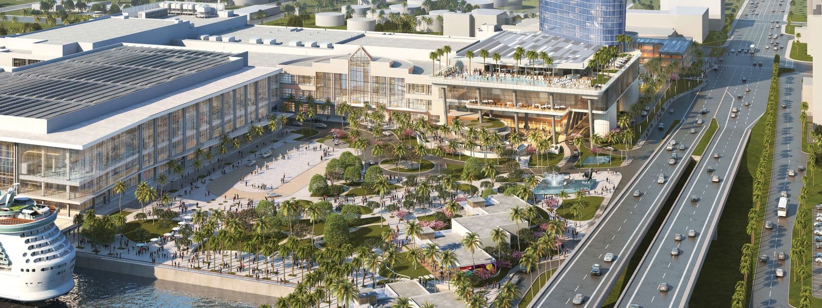 Broward County Convention Center banner