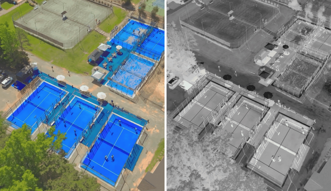 Charlotte Padel Club padel courts