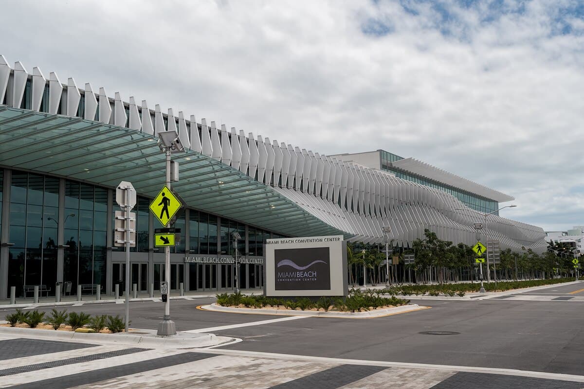 Miami Beach Convention Center banner