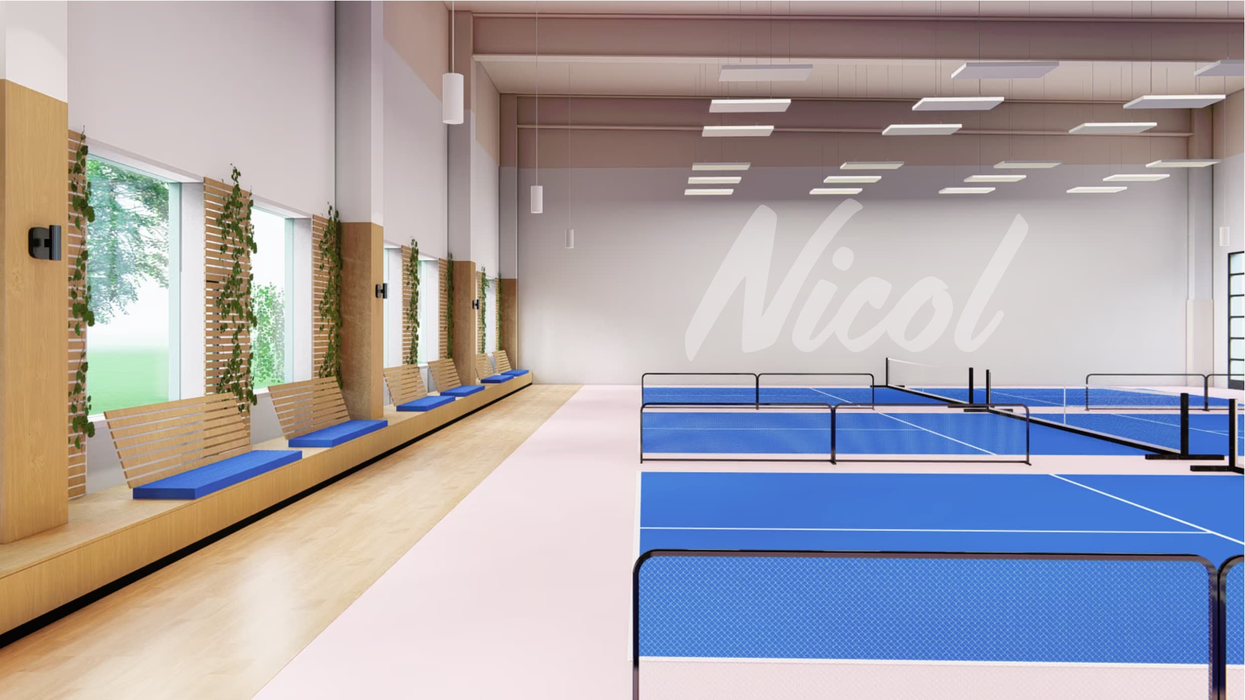 Nicol NJ padel courts