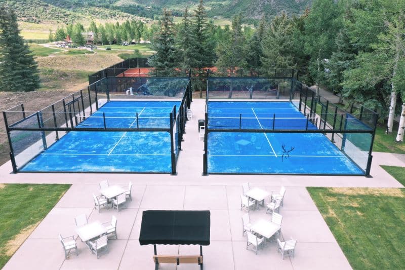 Snowmass Club padel courts