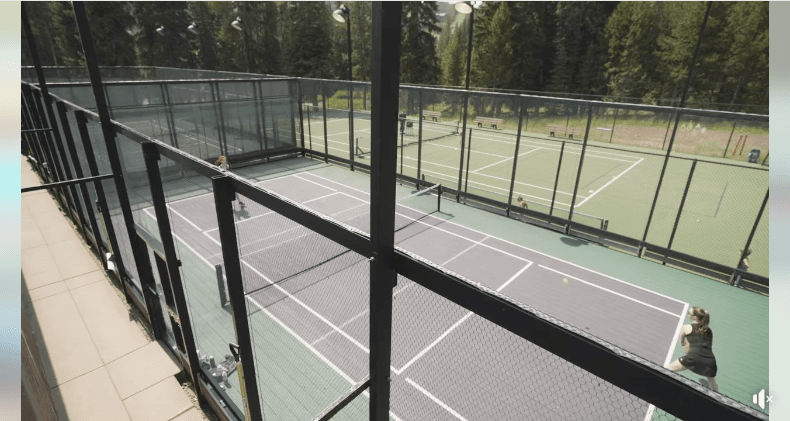 Yellowstone Club padel courts